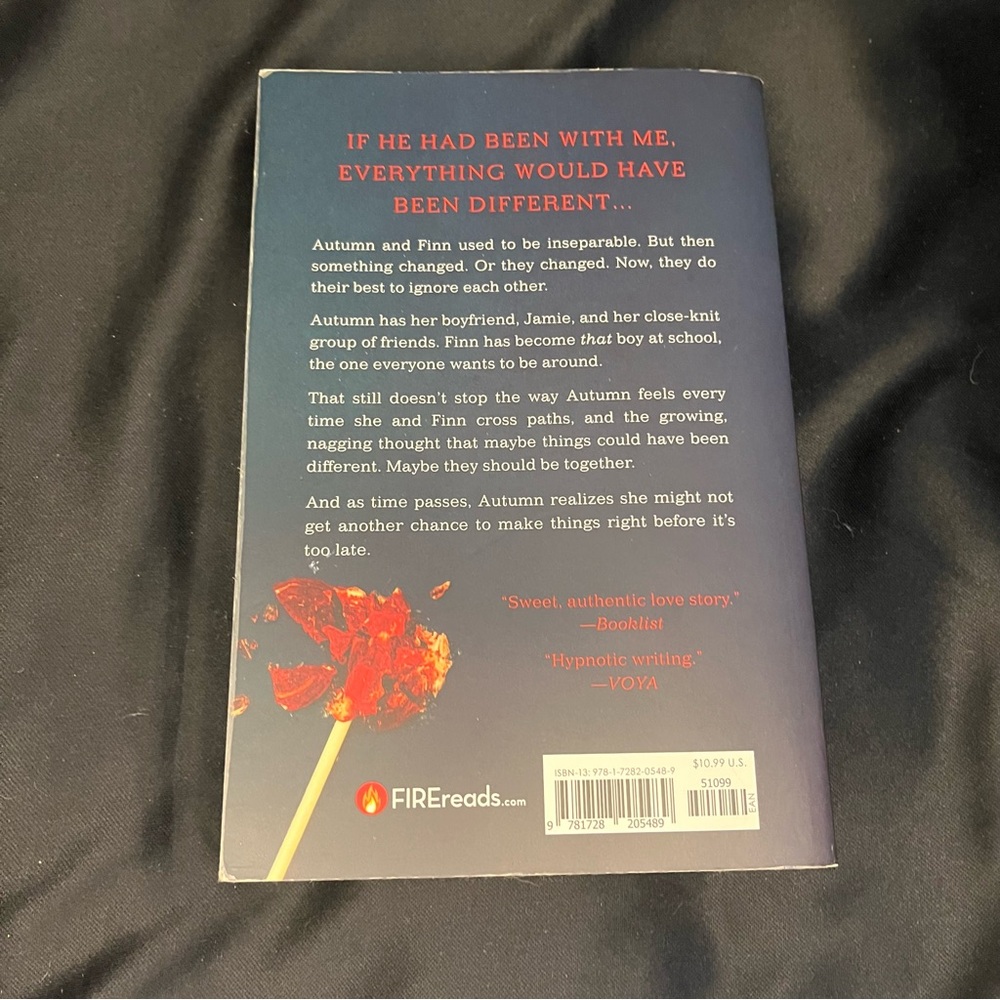 Book if he had been with me by Laura Nowlin paperback used copy - Picture 2 of 7